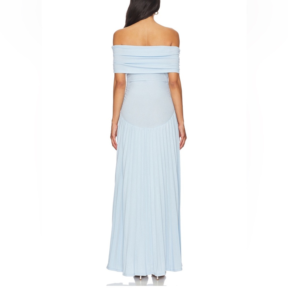 LIONESS Field Of Dreams Dress in Light Blue - Picture 3 of 4